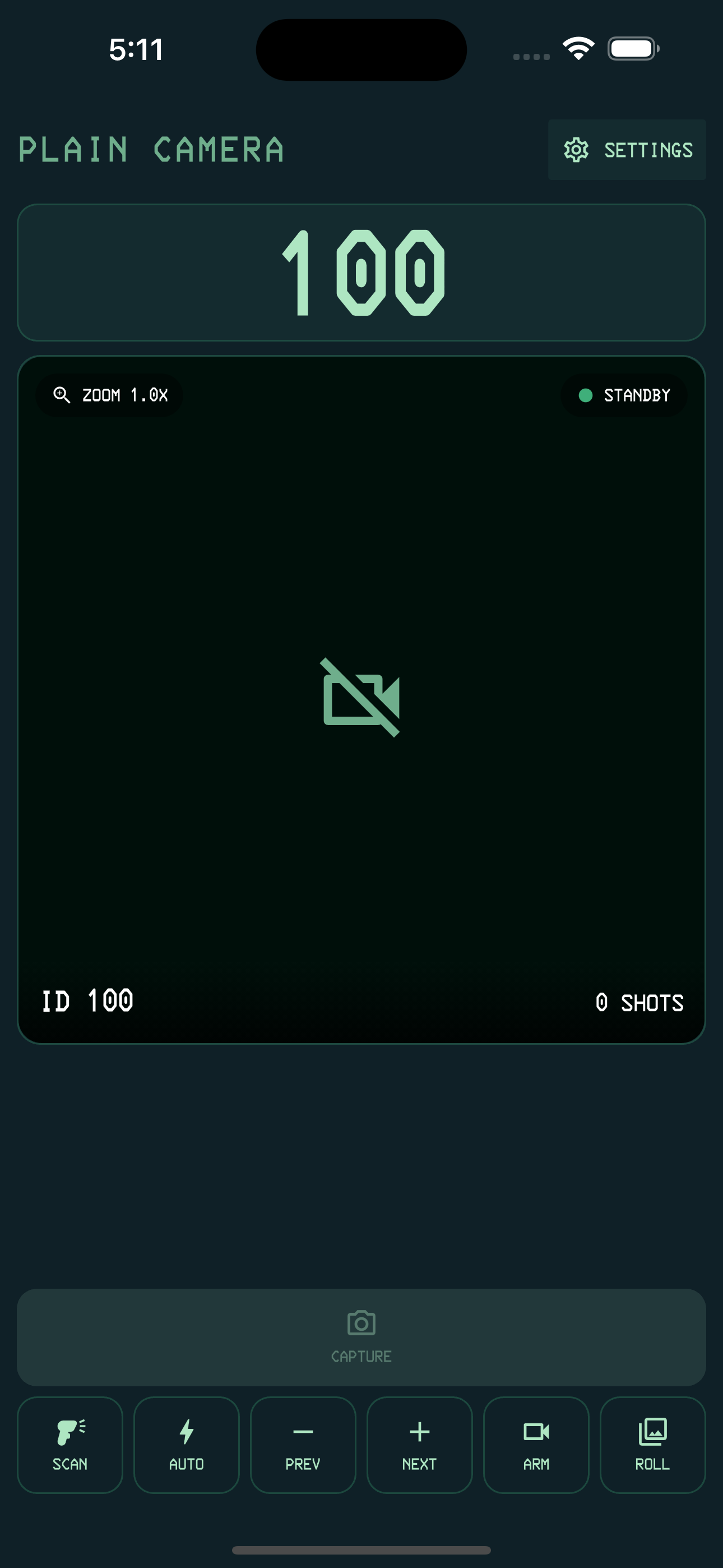 PLAIN Camera screenshot 1