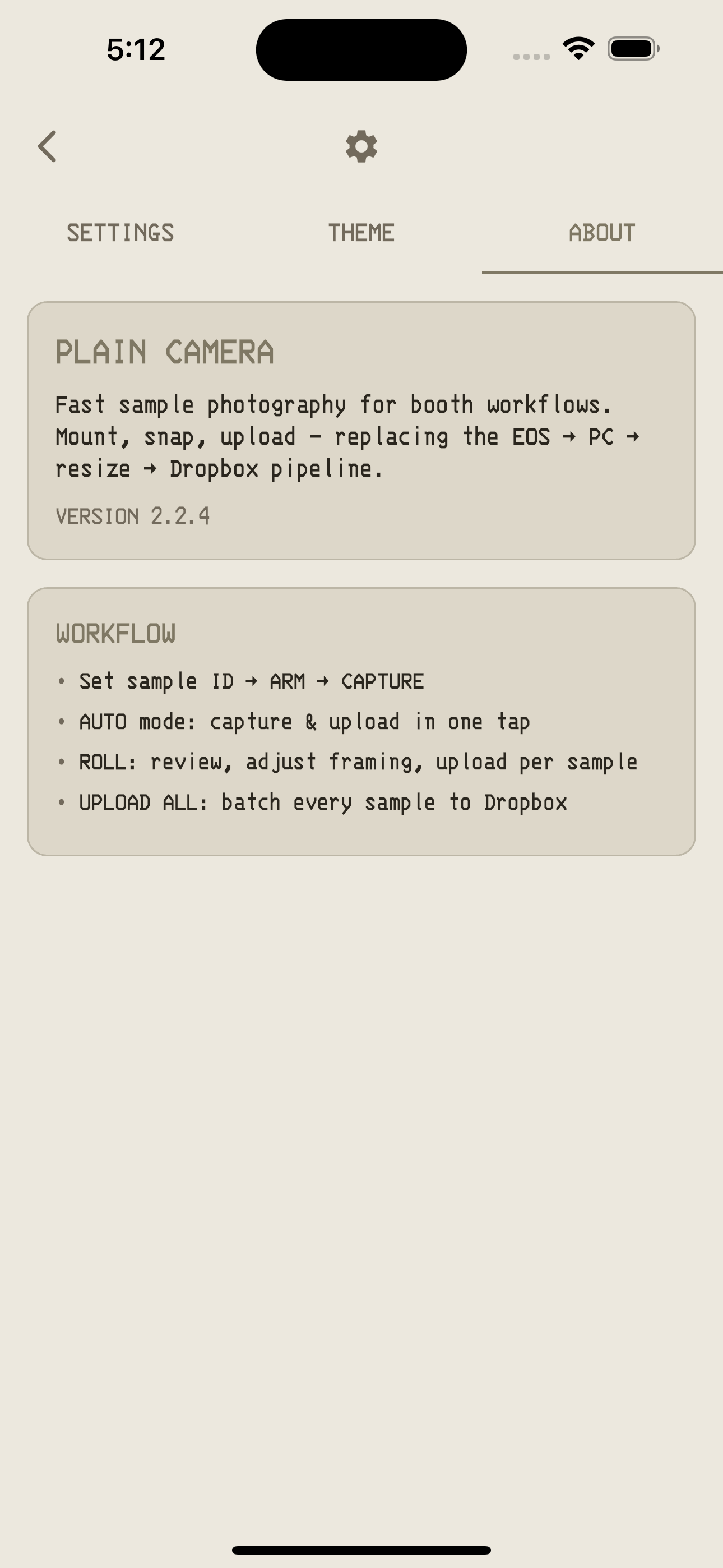 PLAIN Camera screenshot 4