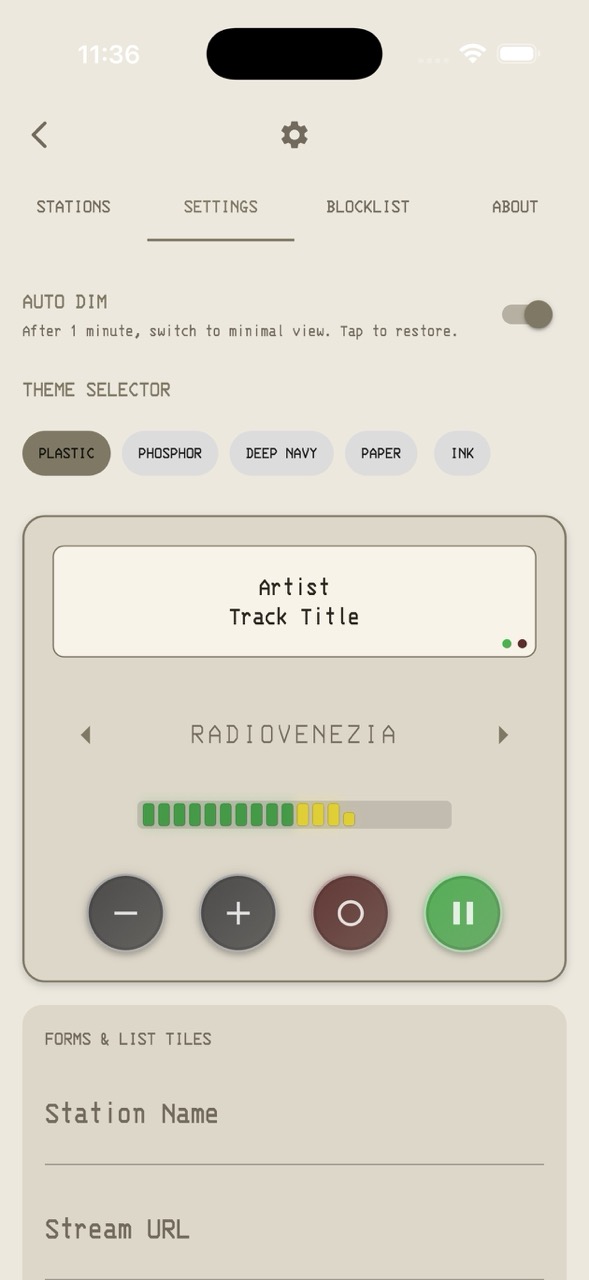 PLAIN Radio screenshot 3